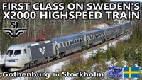 Copenhagen to Gothenburg on Europe's STRANGEST Train